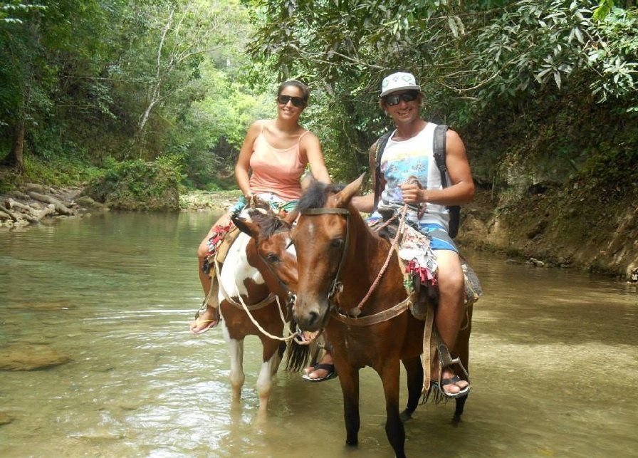 iway sys excursion a samana desde punta cana cayo levantado isla bacardi island cascada limón waterfall