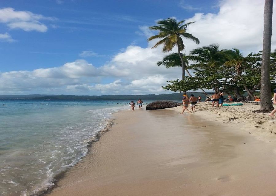 iway sys excursion a samana desde punta cana cayo levantado isla bacardi island cascada limón waterfall